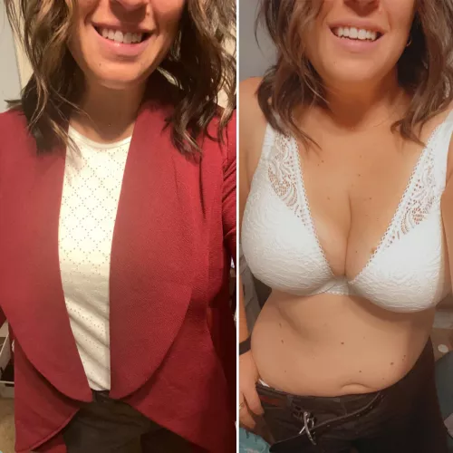 What my students see v. What I’m hiding