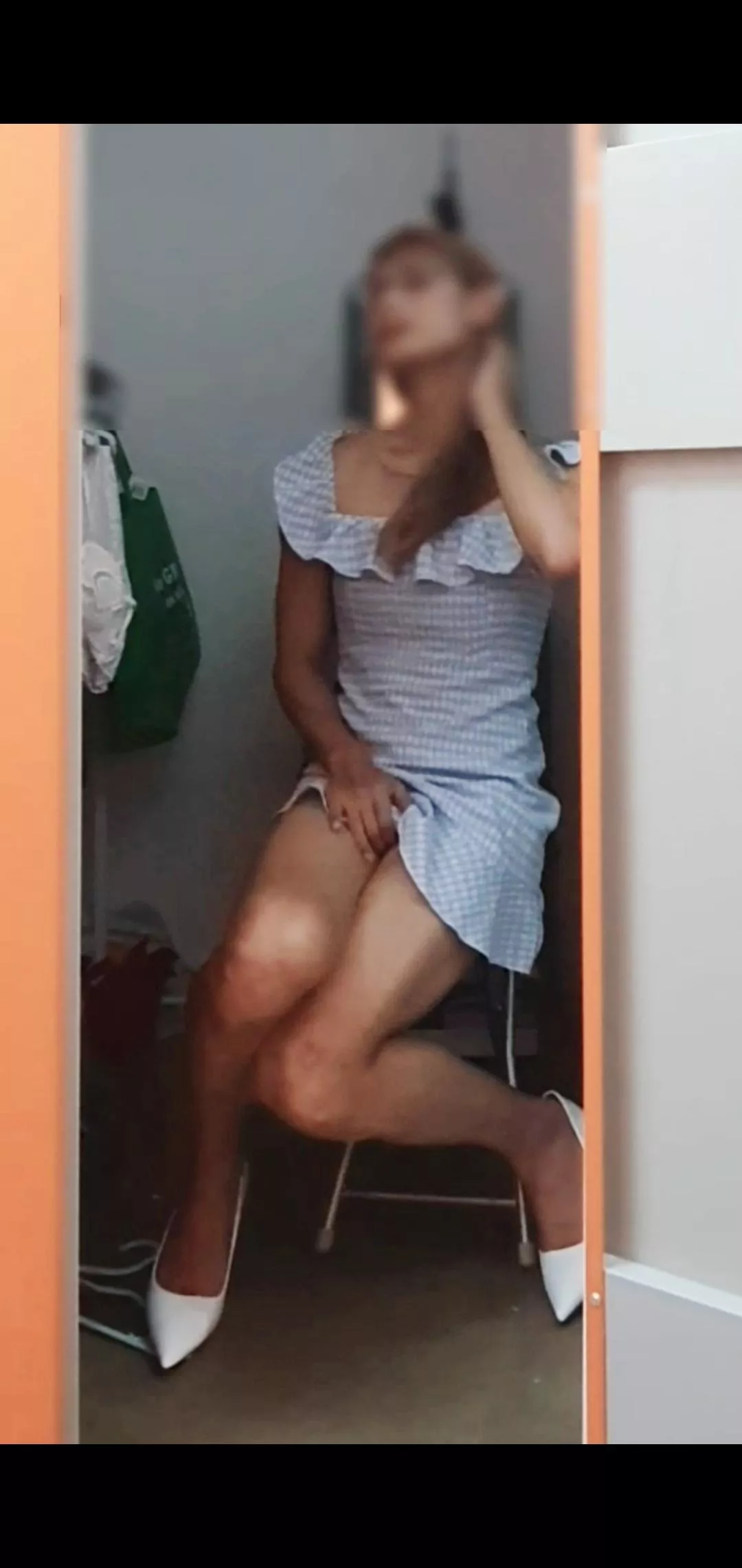 What would my wife think if she saw me like this?