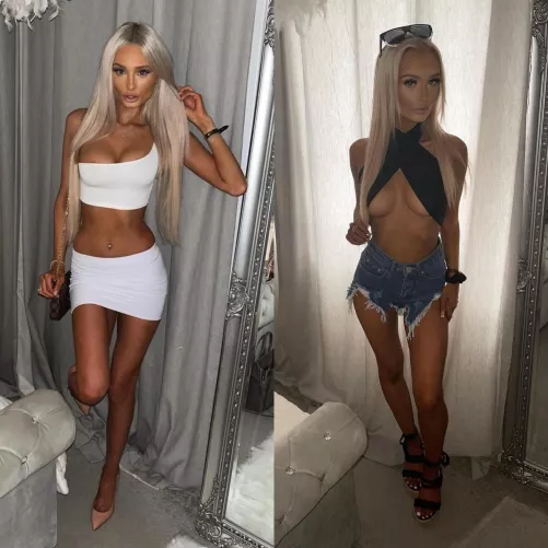 Which twin sister do you prefer, left or right?