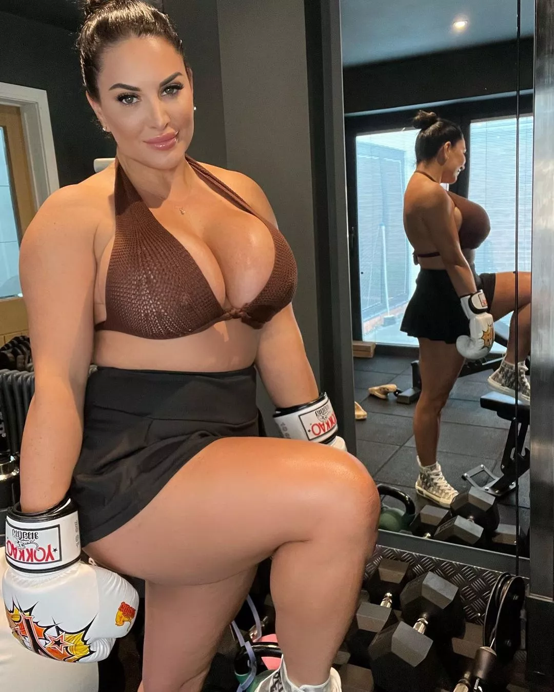 Who's up for a round with her?