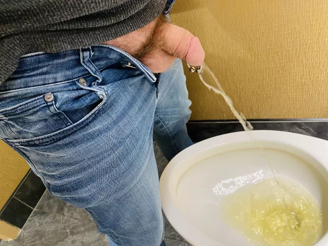 Why yes, I can still piss standing up [OC]