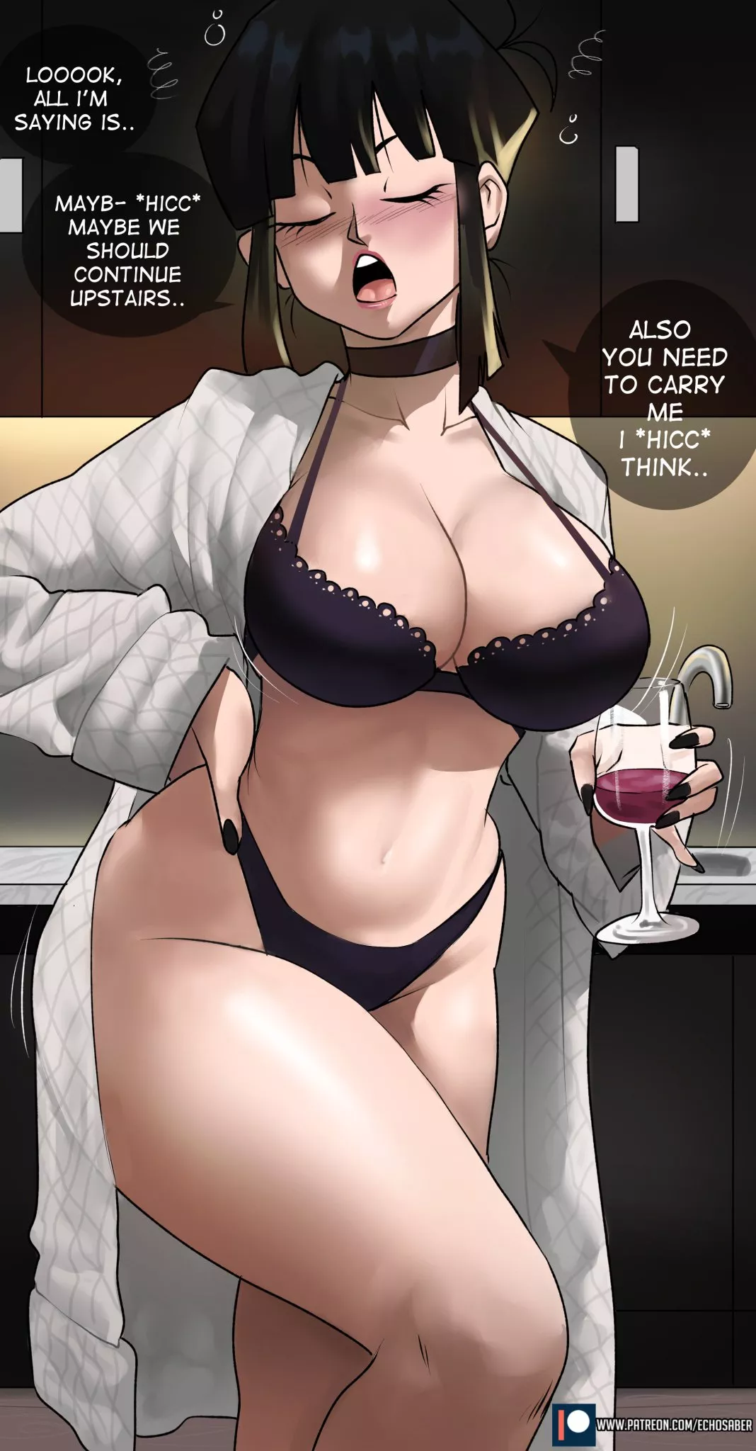 Wine Mom Chi-Chi (Echo Saber) [Dragon Ball]