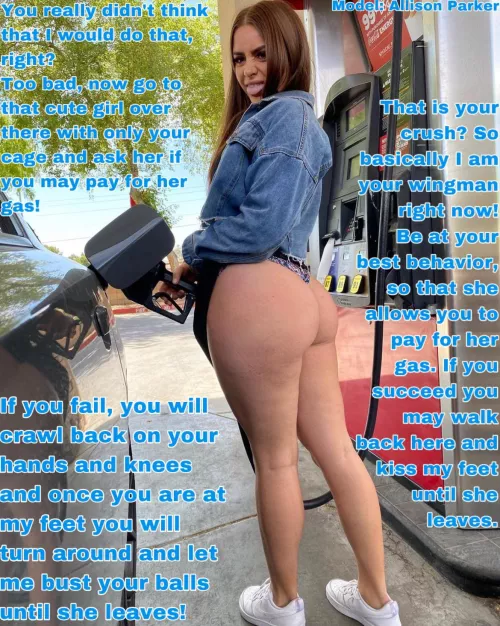 You dared your best friend who is your keyholder and now it’s your turn