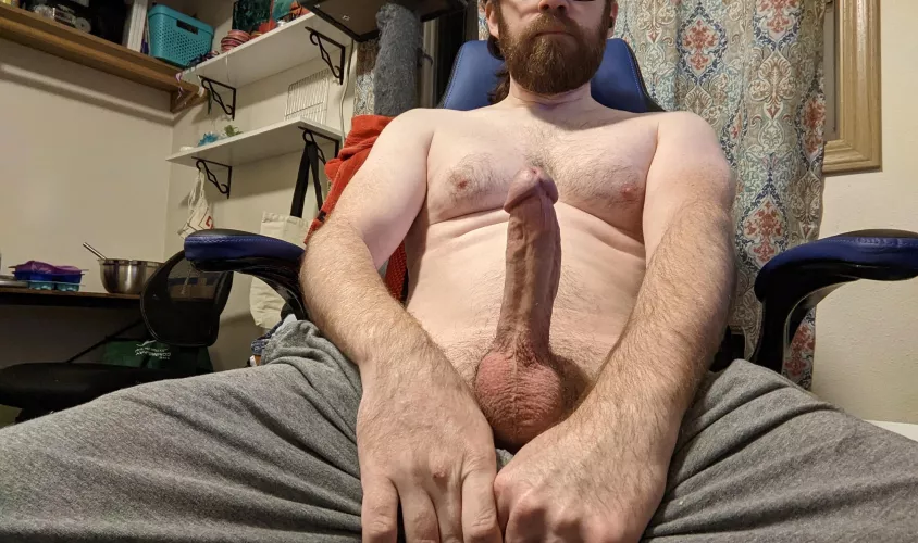 [37] I need some to hide out under my desk today. Craving a slow, sensual, experience until I'm ready to burst.