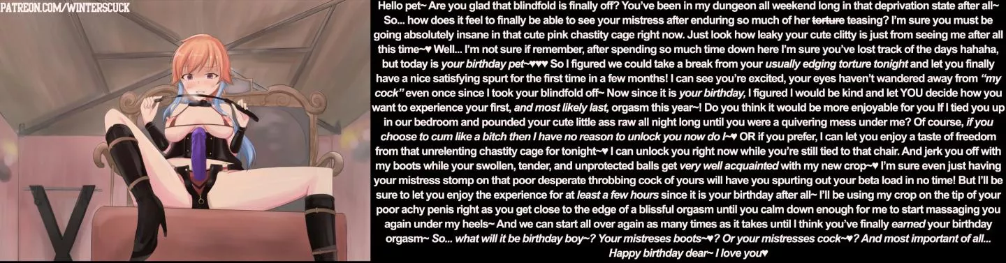 A Birthday Gift~💝