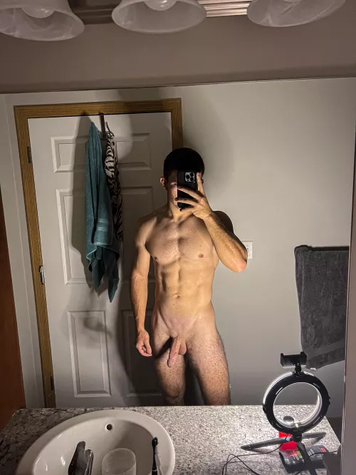 A little before workout fun 😈 (m)