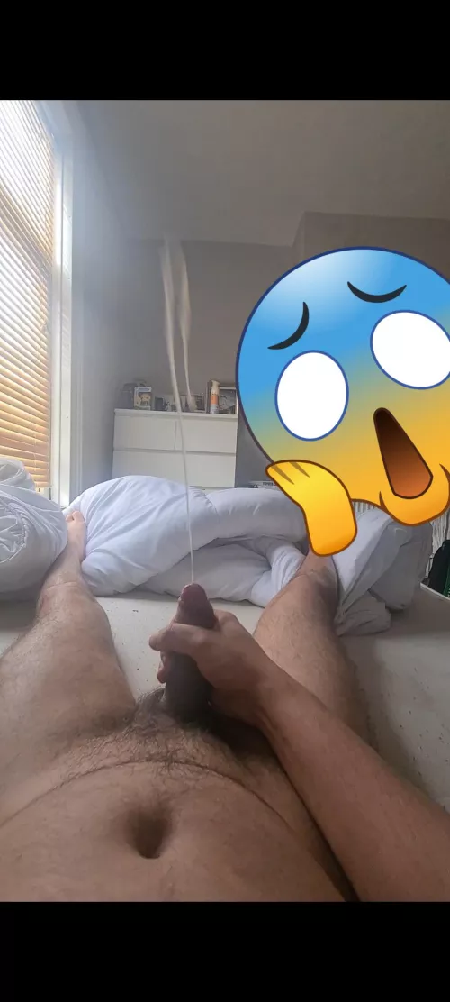 a perfectly timed picture from a smaller cannon