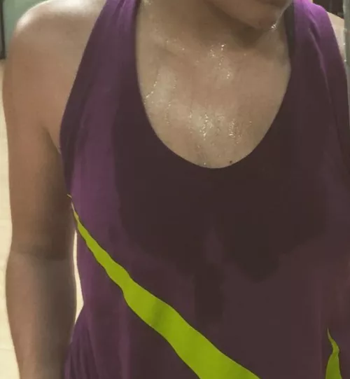 After a 75 minute run!