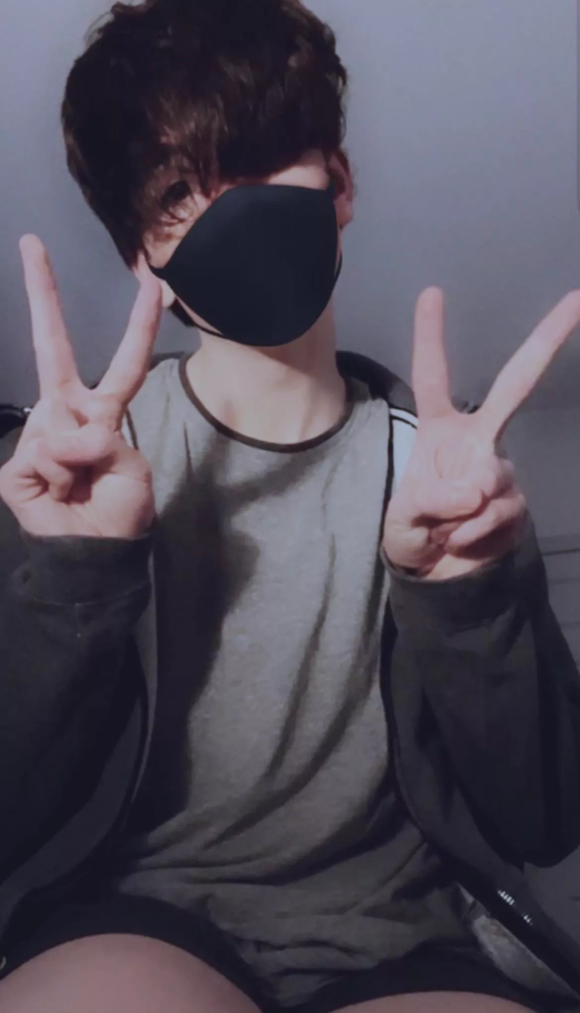 After a long day of acting straight