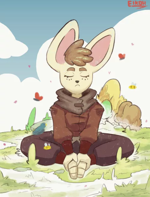 An illustration of an OC from a personal project UwU I hope you like it!!