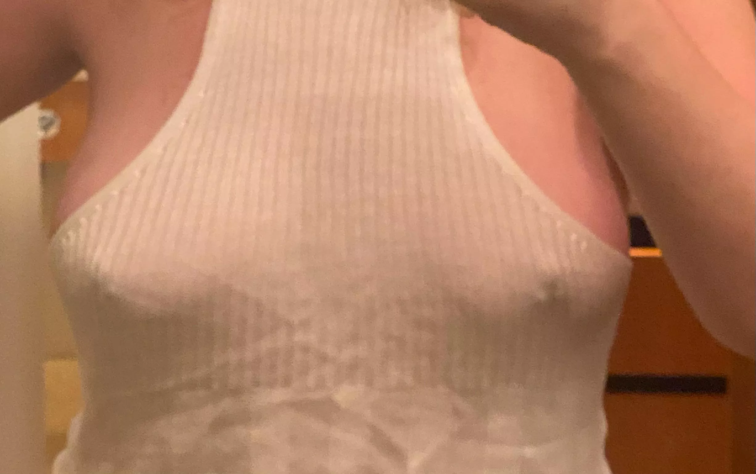 Another white crop top hubby approved :)