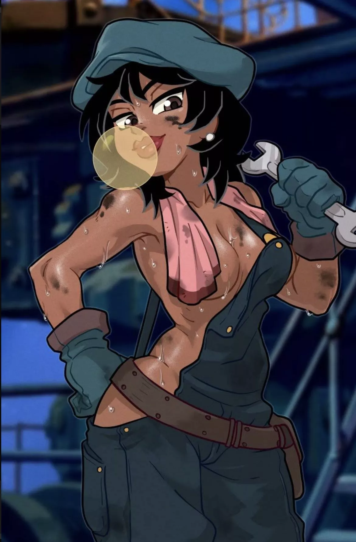 Audrey has been hard at work getting your engine running… (Centinal303) [Atlantis: The Lost Empire]