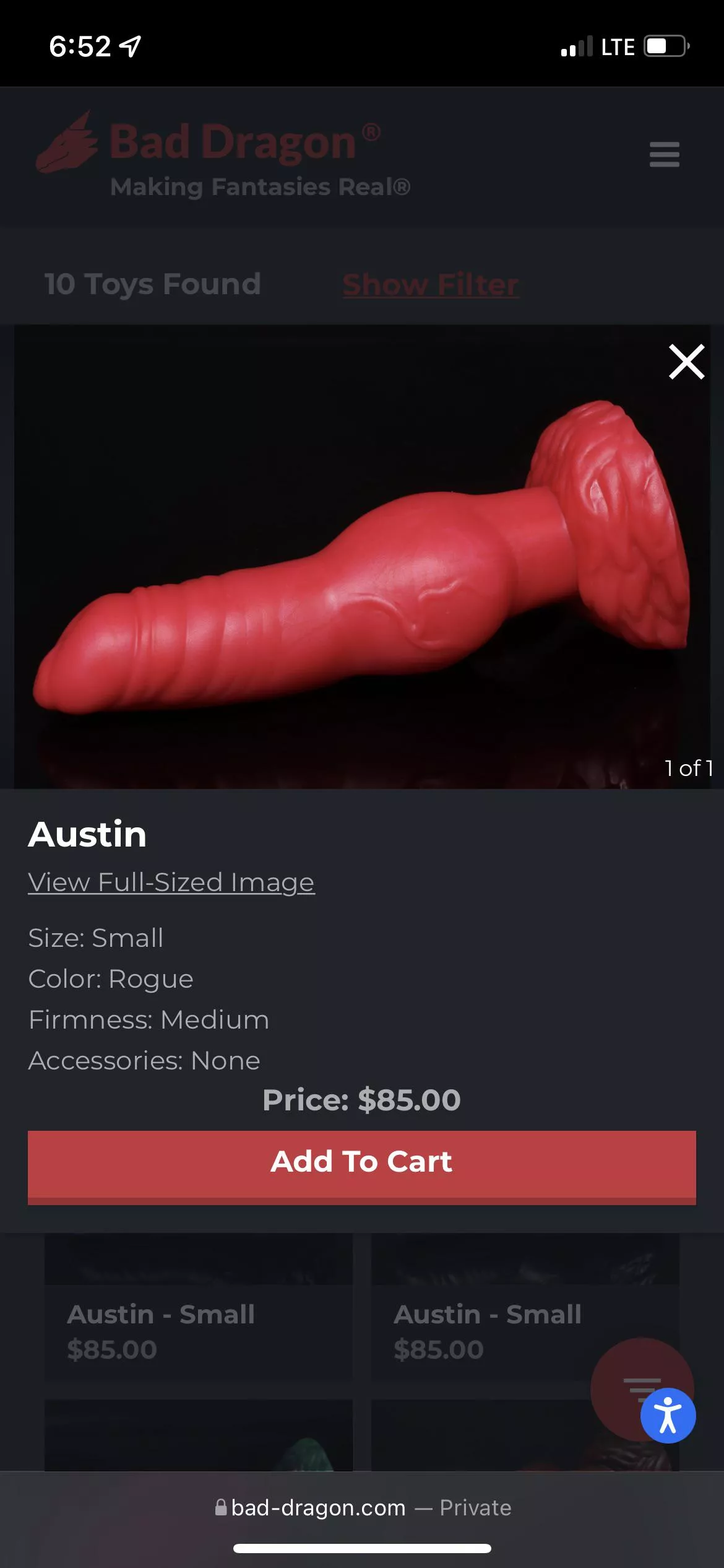 Austin a good beginner toy? I am a complete noobie to anal play, and am interested in the Austin toy. Is it a good investment if I buy a s/m Austin if I want a good dildo but want to try knitting down the line?