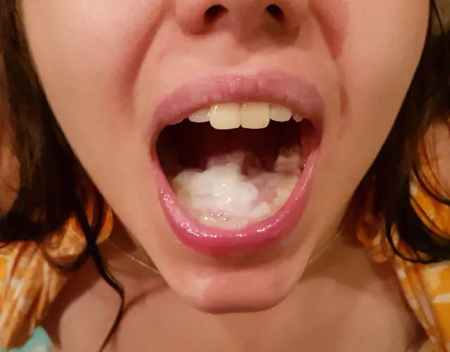 Can you add your cum load for me to swallow?