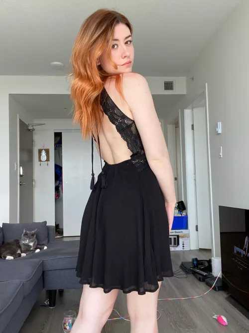 Can you guess if my panties match my sundress today..