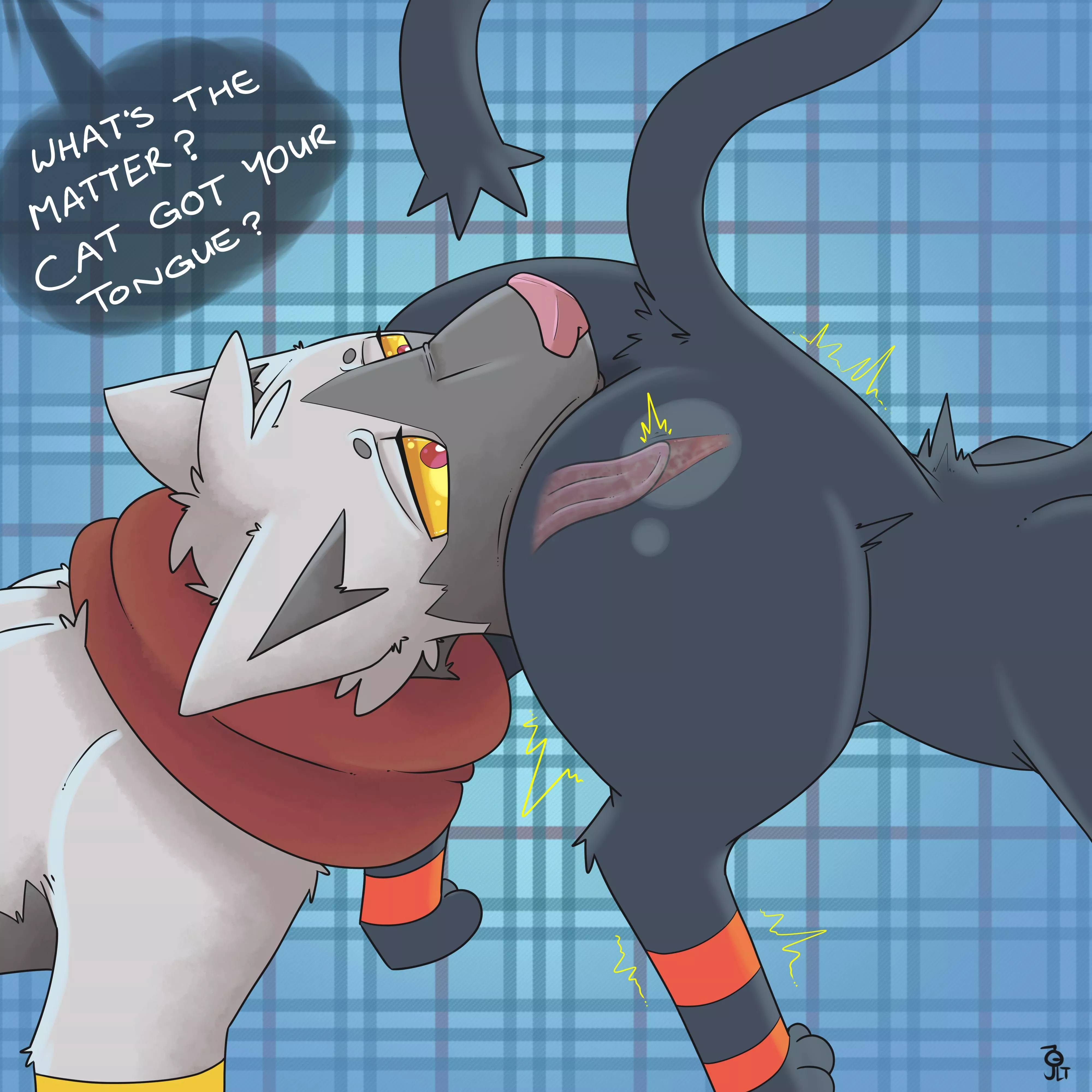 Cat ass got his tongue [M] (aztepyeen)