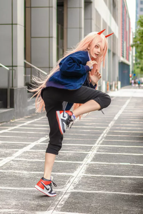 Chainsaw Man Power Cosplay (Self - Evil Overlord Gabo)