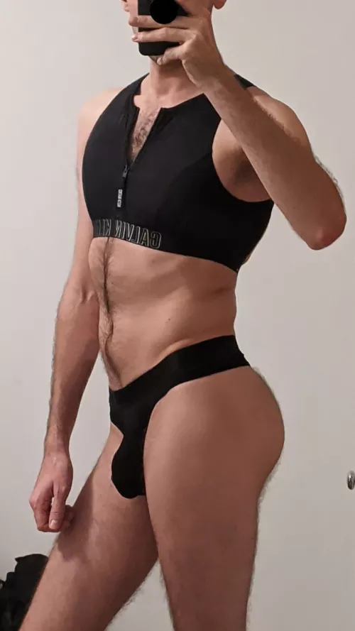 CK Bikini Top and Thong 😋