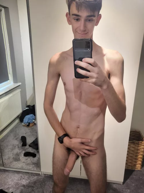 clothes were soaked so had to take them off ;)