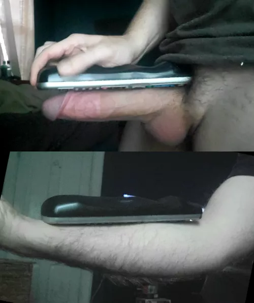 Cock vs Remote. Arm for scale