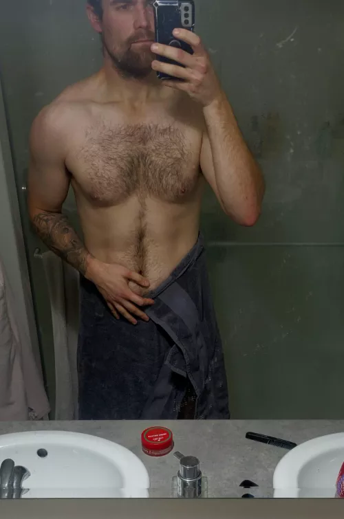 come pull my towel off