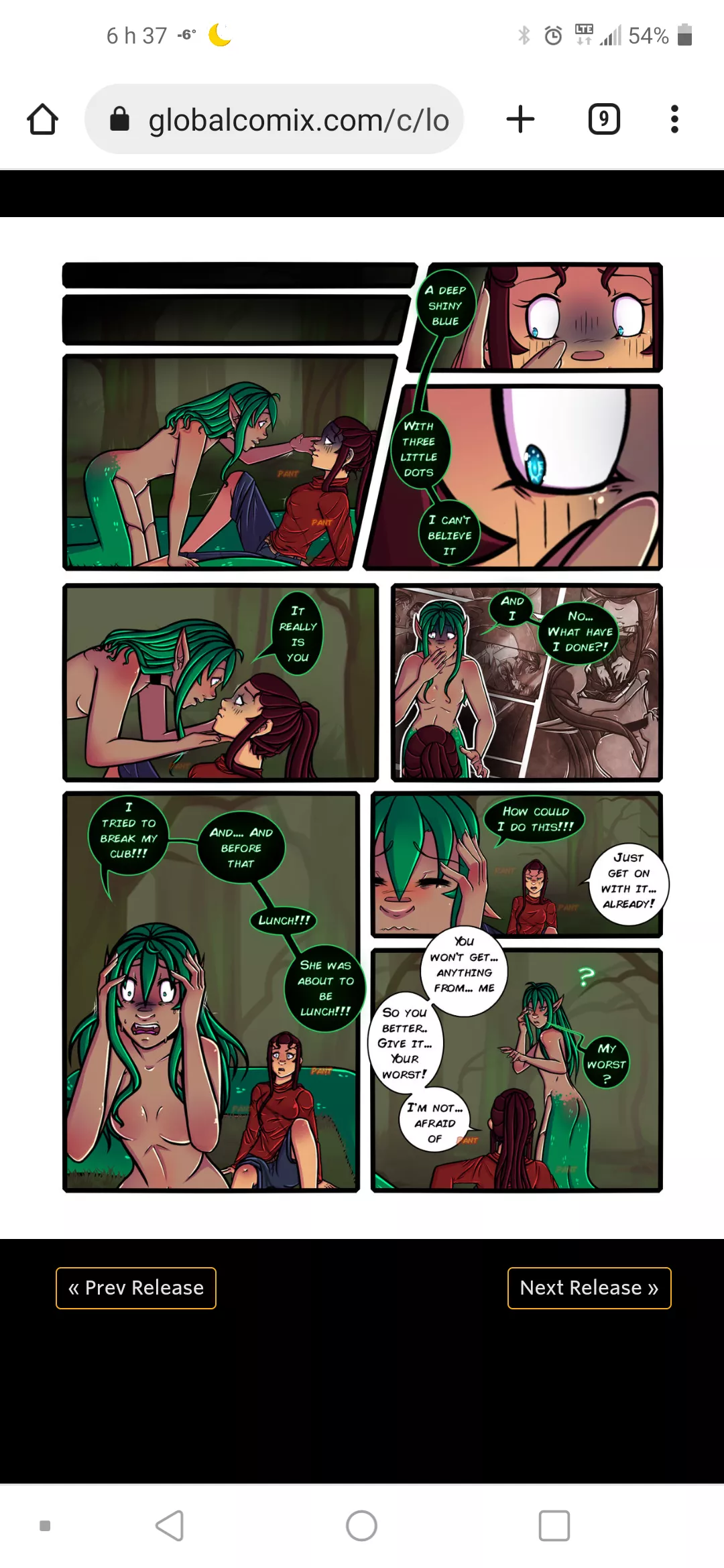 {Comic}what is a danger noodle to do when finding out that its lunch to be end up being someone it knew long ago?PANIC!!!