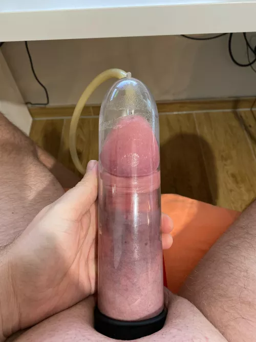 Could squeeze in some pump time while working from home