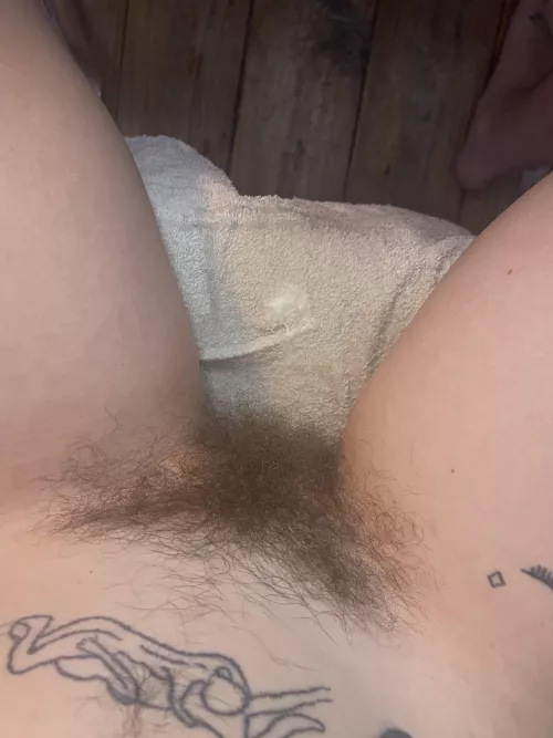 Creamy and squirted bush