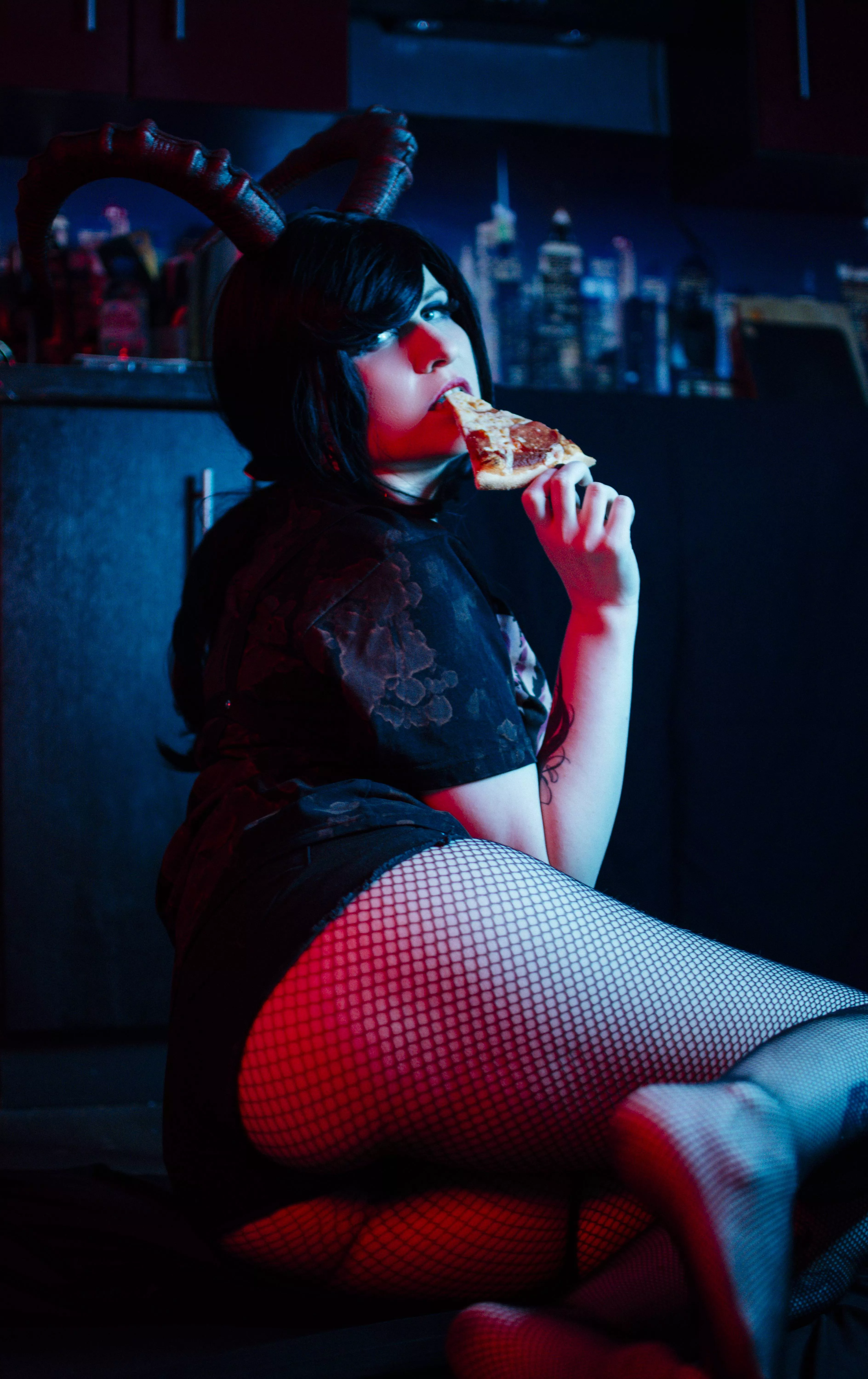 Demon girl by PeachyMuffin