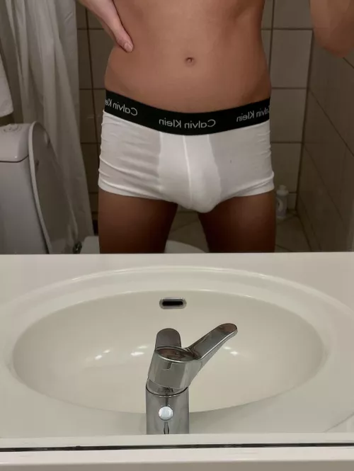 Do you like my white Calvin’s?