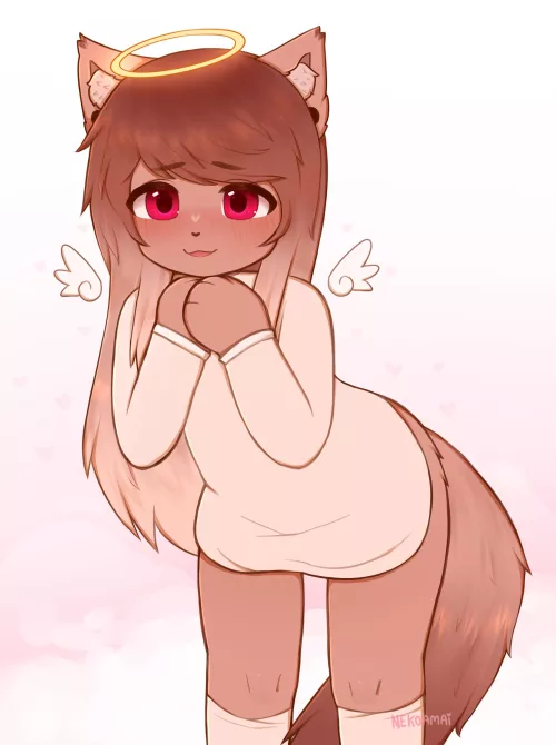 Do you need a blessing?(Art by: @itsnekoamai on twitter)