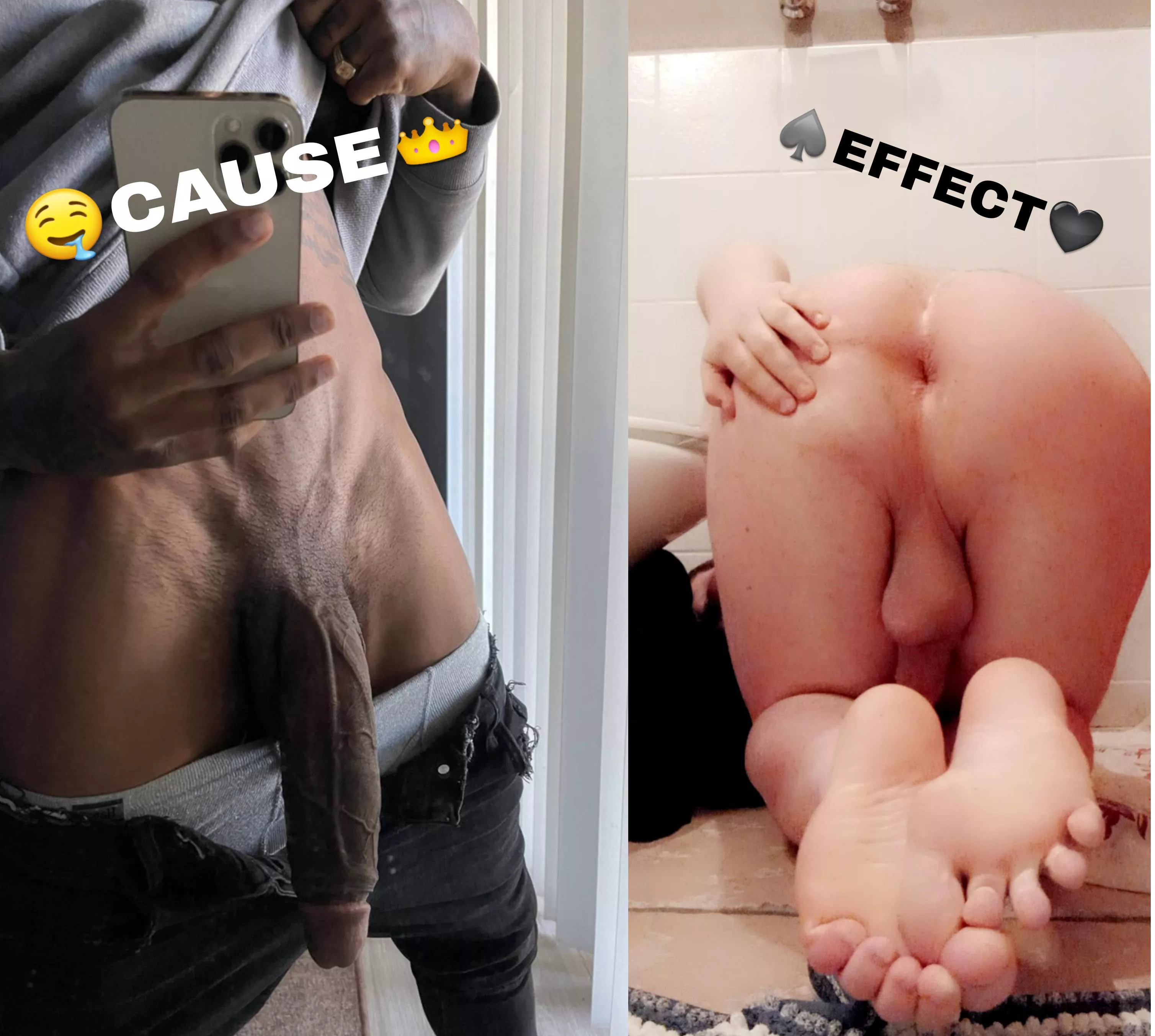 do you think I'm built to take BBC? u/GapeU4Fun certainly does!