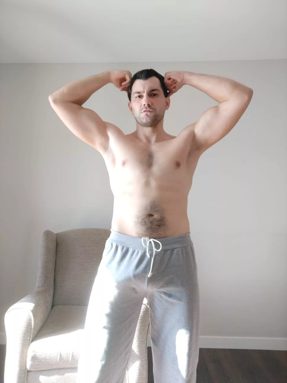 Do you want to put your face between my armpits?