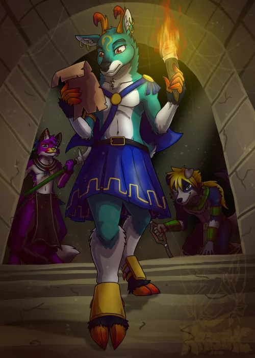 Exploring (Art by me! OC)