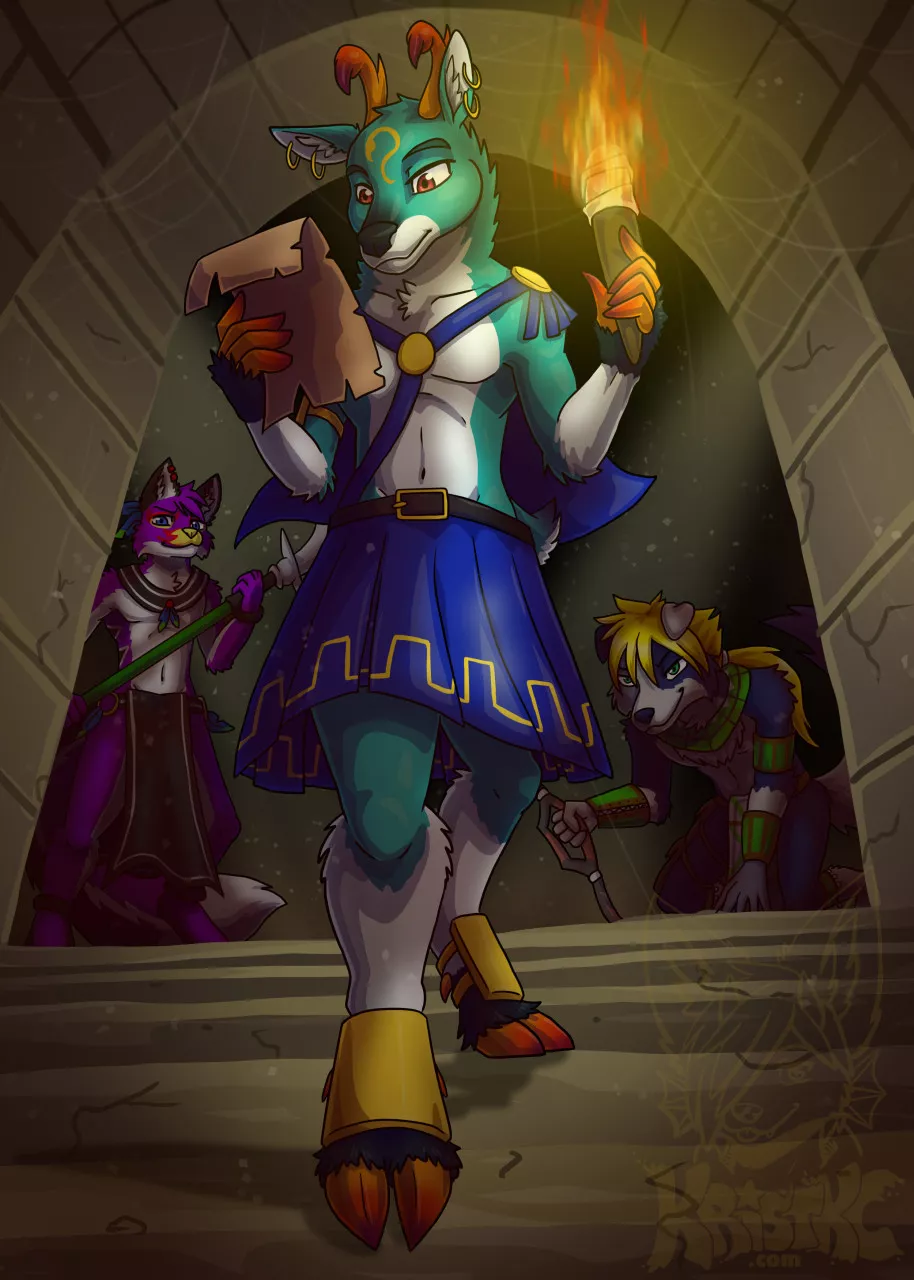 Exploring (Art by me! OC)