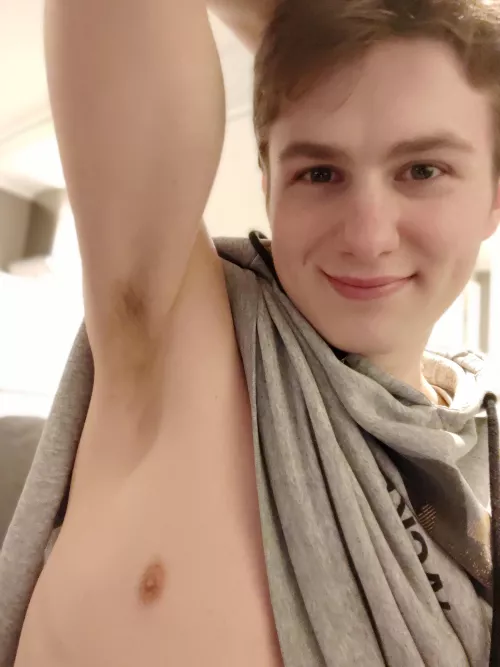 Feeling warm in my jumper