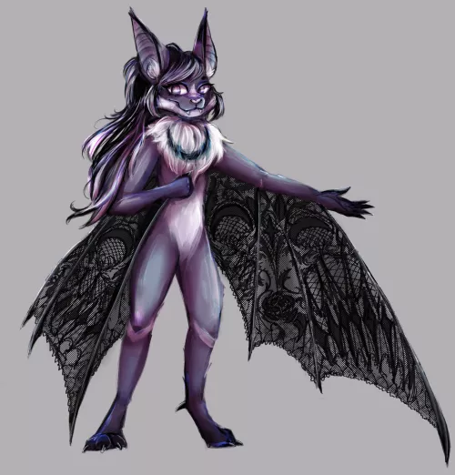 Forcibly Assigned my Friend a fursona (Art by me)