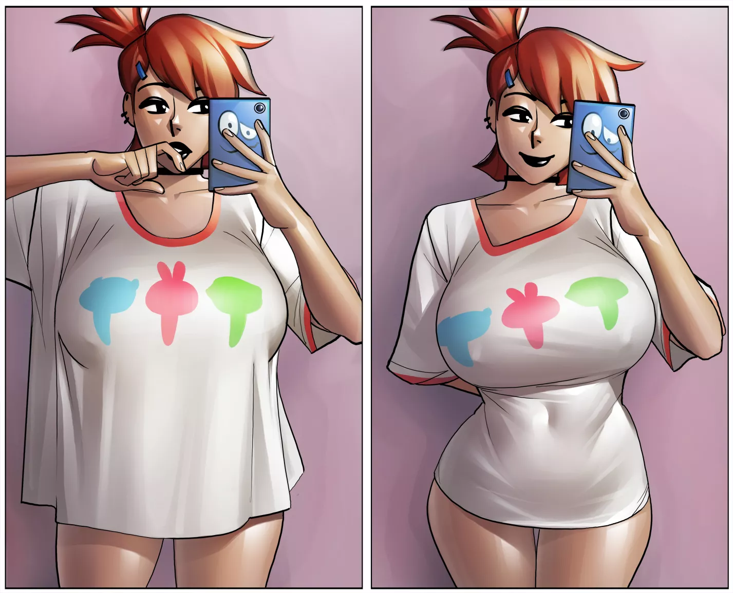 Frankie Foster Pajamas Challenge (PH Draw) [Foster's home for imaginary friends ]