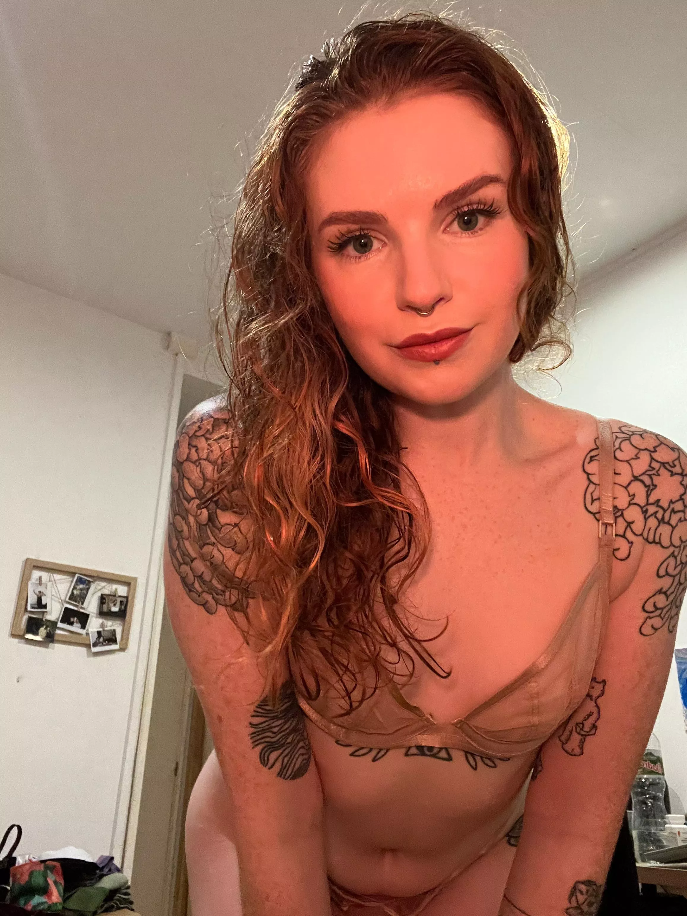 Freckled Irish redhead :)