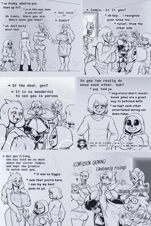 [Frisk, Asgore, Toriel, Sans, Papyrus, Undyne, Alphys] Under(her)tail Part 8 Page 27