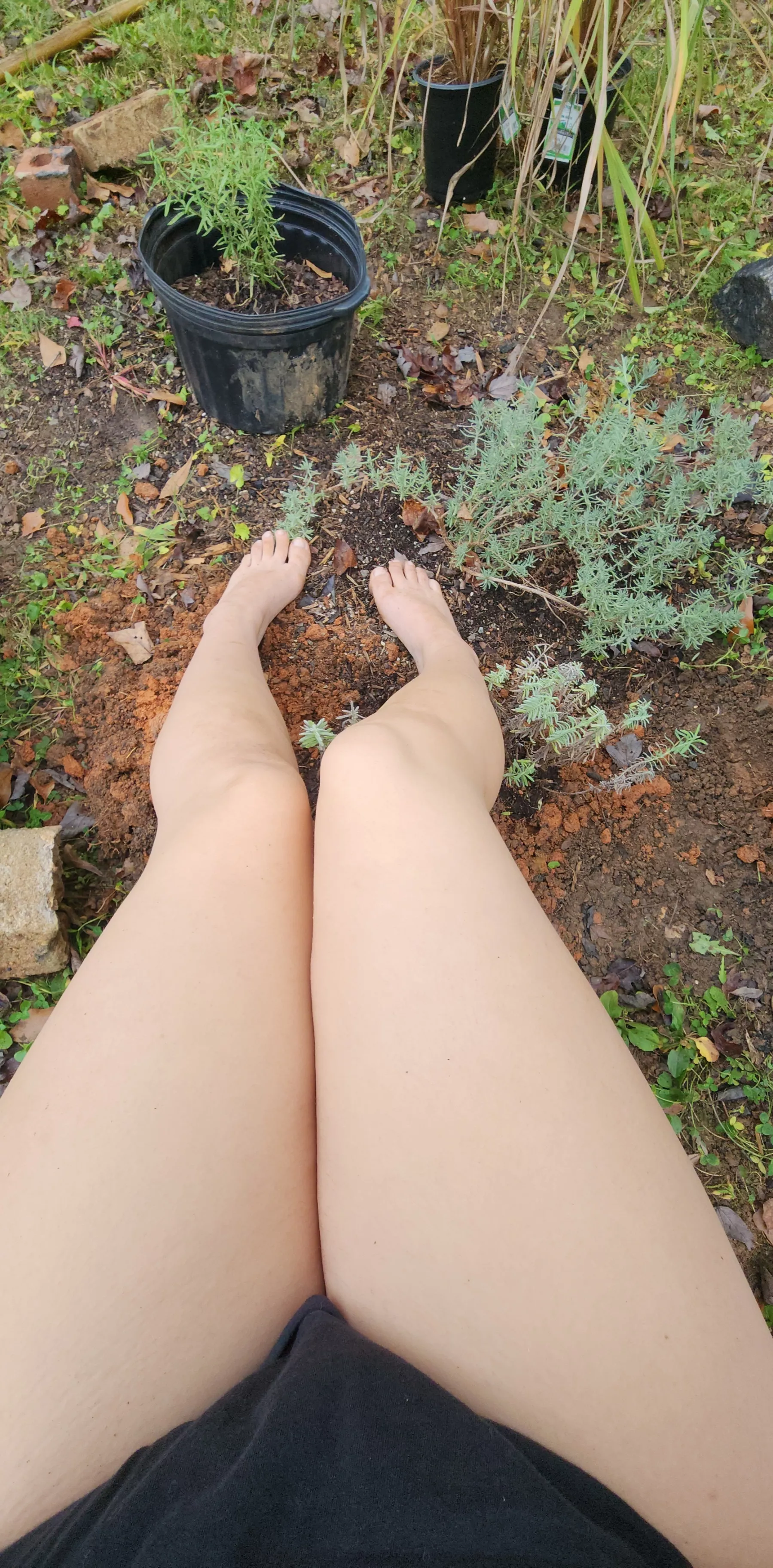 gardening after the rain is my favorite 😍🥰💦👣
