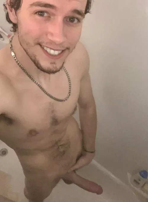 Getting dirty while getting clean 🤔🍆 (23)