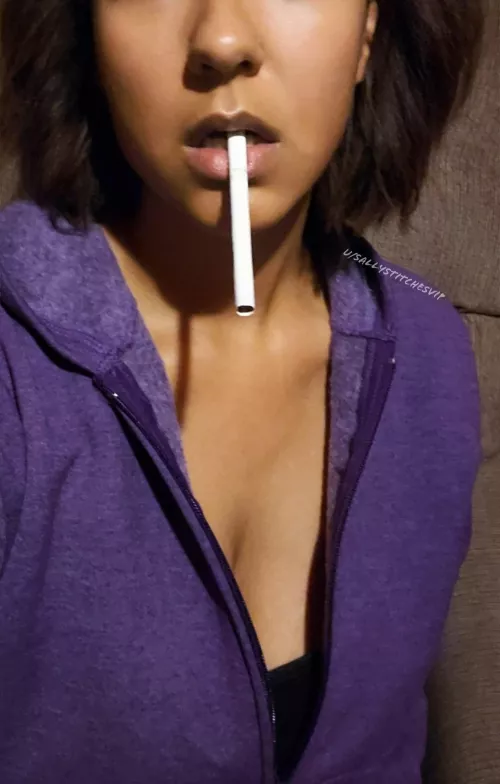 Hurry, this cig won't light itself...