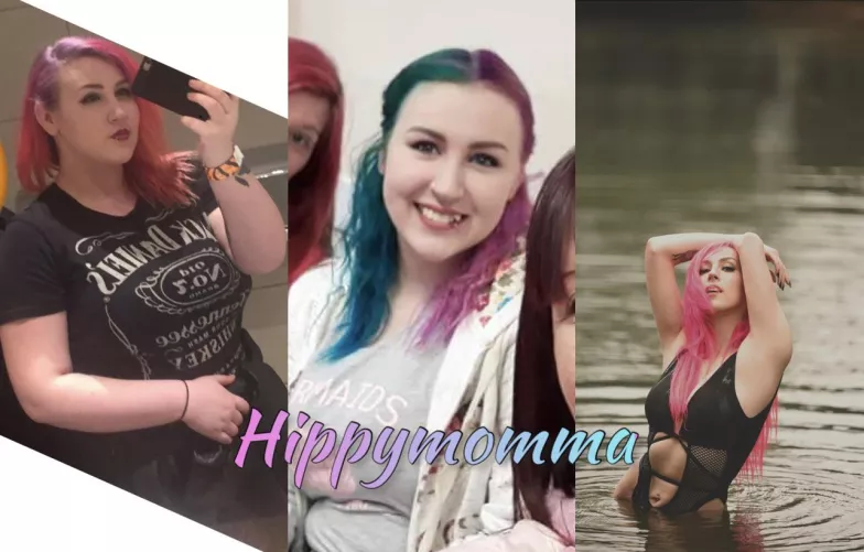 I lost 9& a half stone since 2018 (first pic) and have started my bimbo journey 😍… this is how far I’ve got atm! Next step- now I’m saving for breast enlargements😍