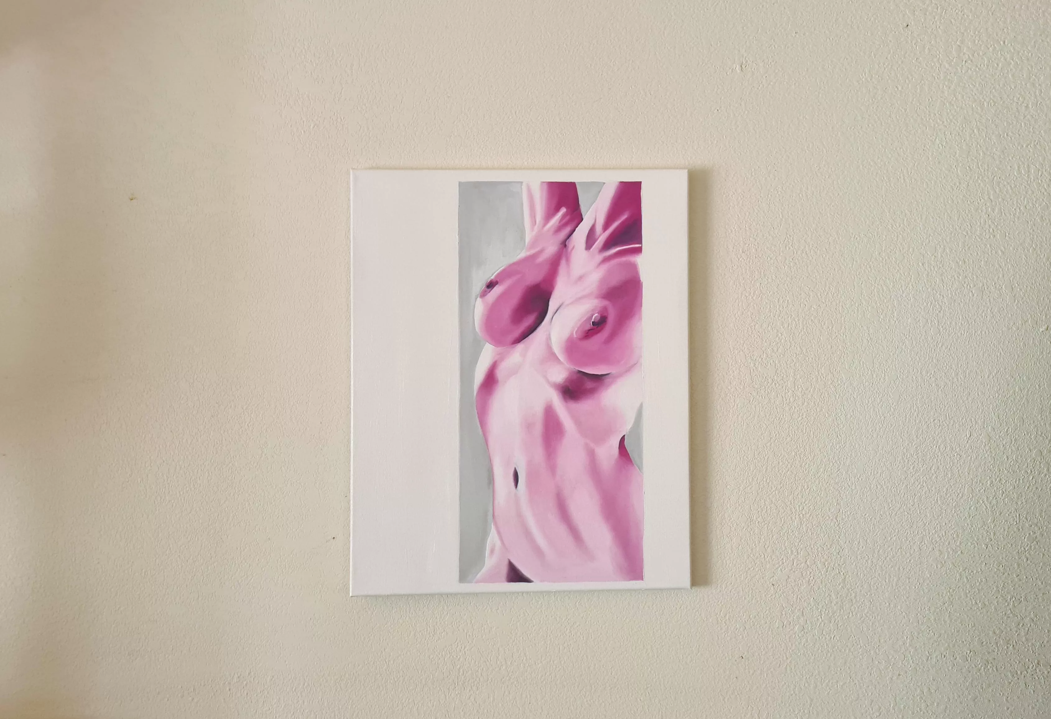 I painted this one last april. still needs a second coat, I just haven't feel in the mood to do it.