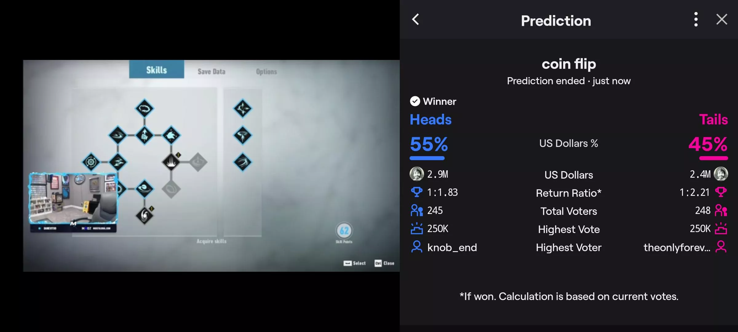 I thought Twitch Gamba was only fake points?