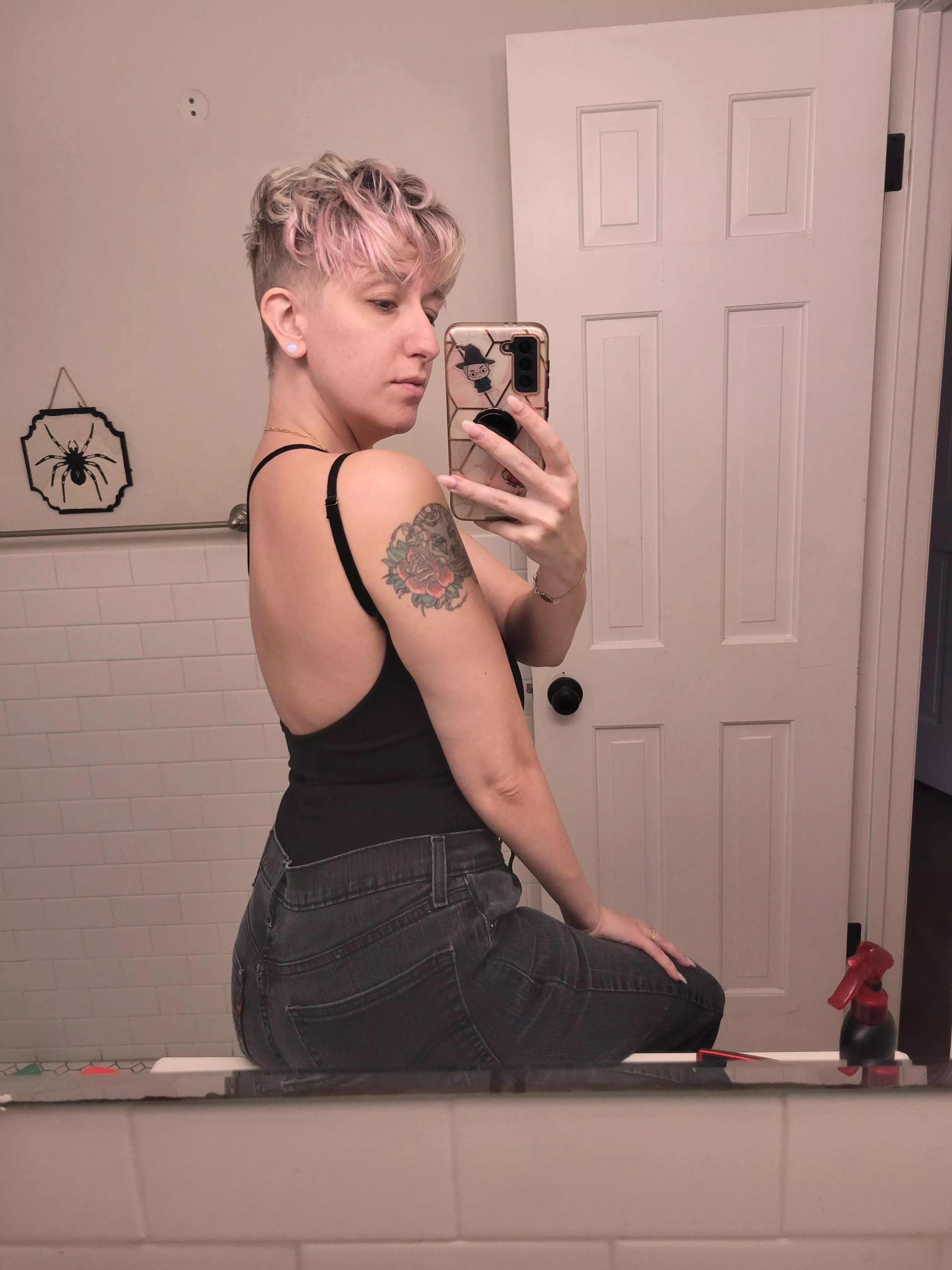 If you don't spoil me, I'll send all our little videos to her... ♡