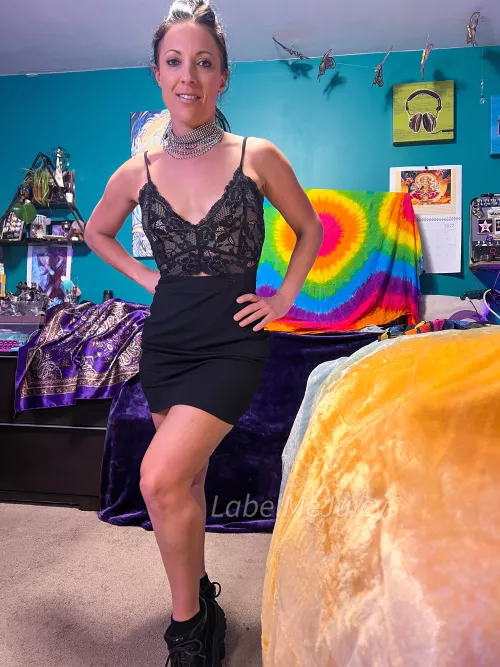 I'm loving my new little black dress!