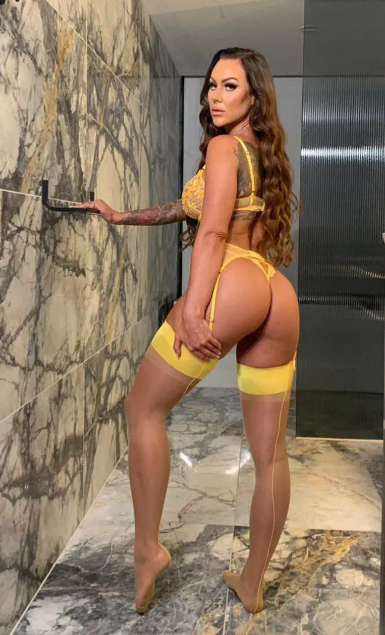 I'm ready to get in the hot tub