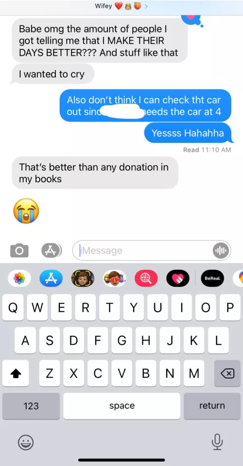 I’m so proud of her Twitch streams!! I just get like I had to share this heeds